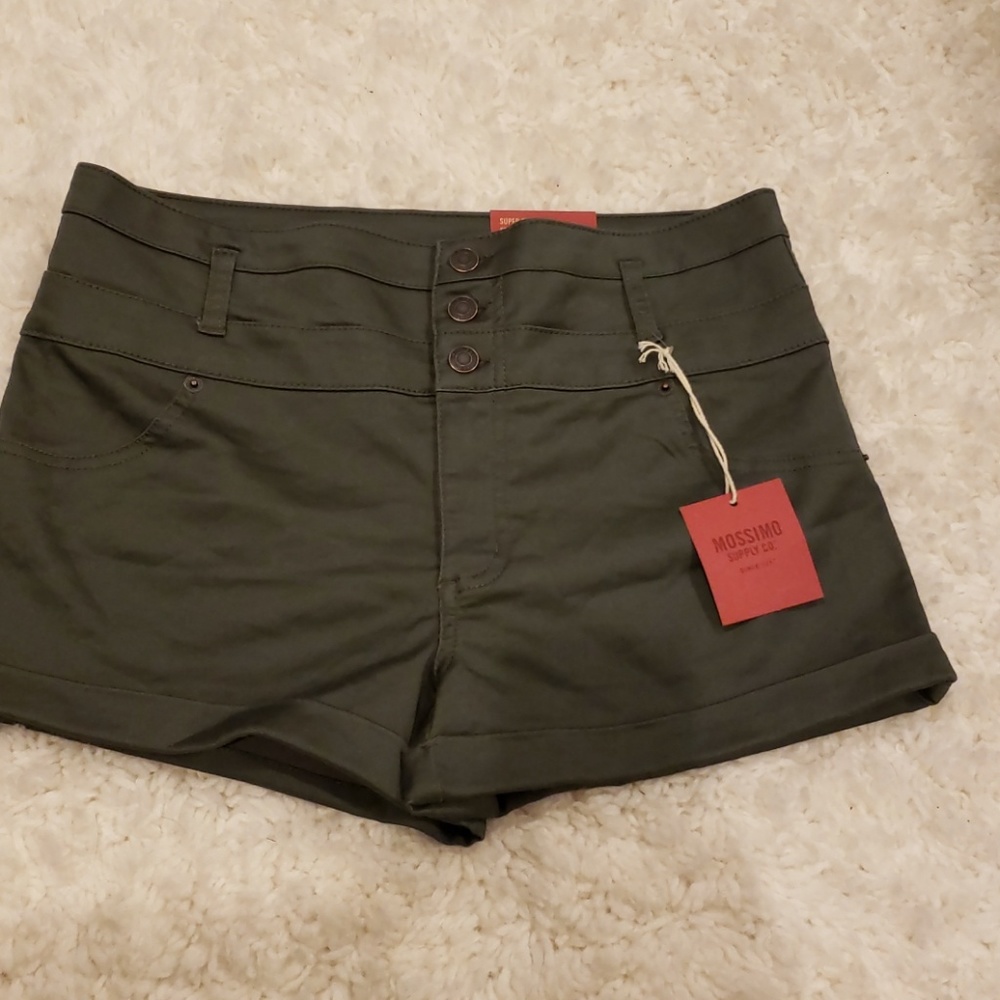 Dark green shorts